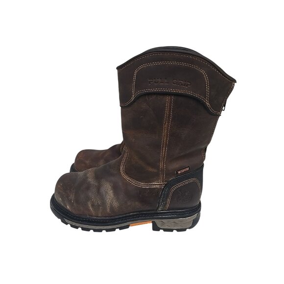 Georgia Boot Men's 11" Composite Toe WP Back-Zip Wellington Boot GB00394 Size 8M - Picture 5 of 7